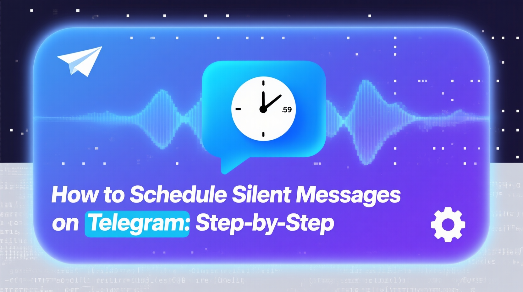 How to Schedule Silent Messages on Telegram: Step-by-Step